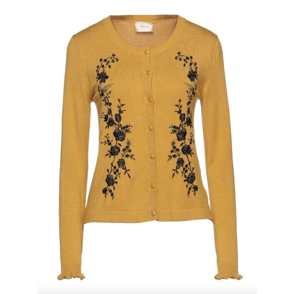 Yoox Toy. G Floral Cardigan Sze Medium Large Floral 90s Y2k